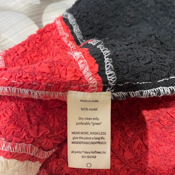 SOLD! Mara Hoffman Freya Color Block Midi Dress S - Picture 9 of 12